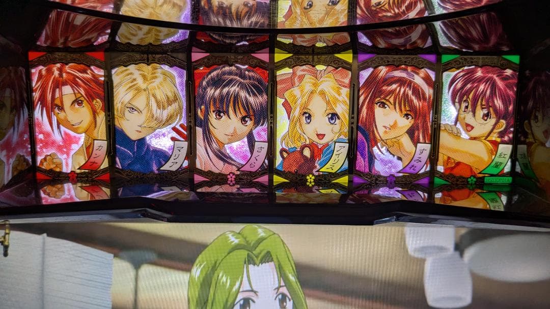 直接引き取り限定】 パチスロ実機 サクラ大戦熱き血潮に コイン不要機付