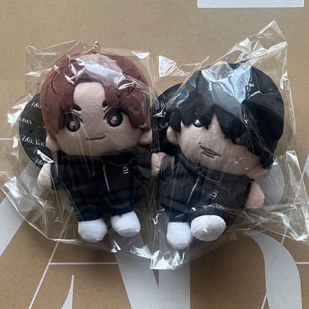 京本大我 松村北斗 手つなぎストぬい ぬいぐるみ 2点セット SixTONES