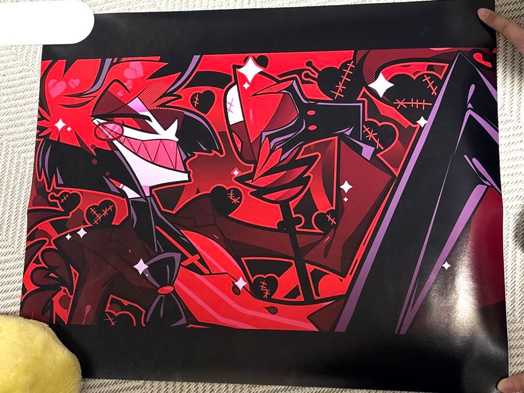 【公式】ハズビンホテル アラスター バレンタイン限定 ポスター 2024 Amazon.co.jp: ハズビンホテル アラスター ポスター 2024バレンタイン