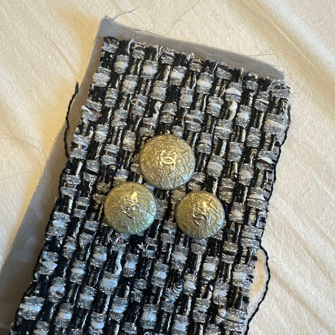 シャネル　ツイード ボタン LAST ONE SALE】シャネル ツイード ココマークボタン 18mm | annvintage