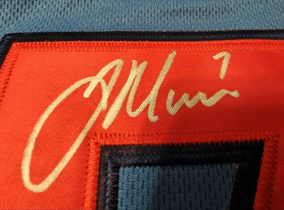 【2月SALE】MLB ジョー・マウアー　直筆サイン入りユニホーム　ツインズ