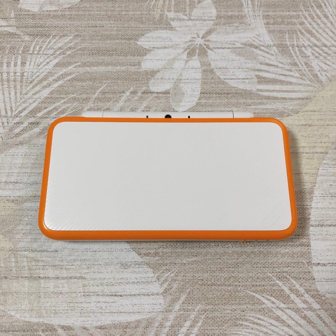 Nintendo 任天堂 new 2DS LL ホワイト×オレンジ 本体 - メルカリ