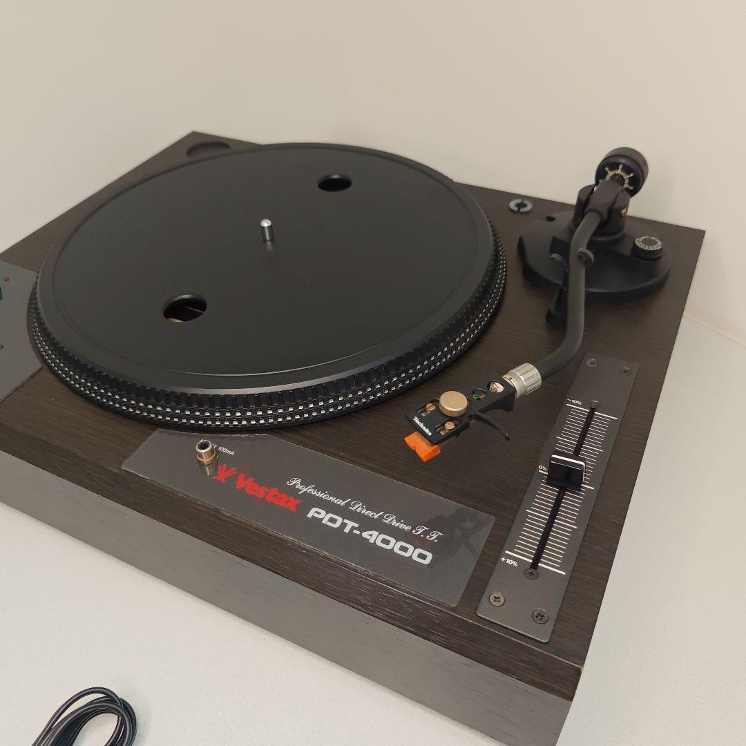 Vestax PDT-4000 ターンテーブル レコードプレーヤー - メルカリ