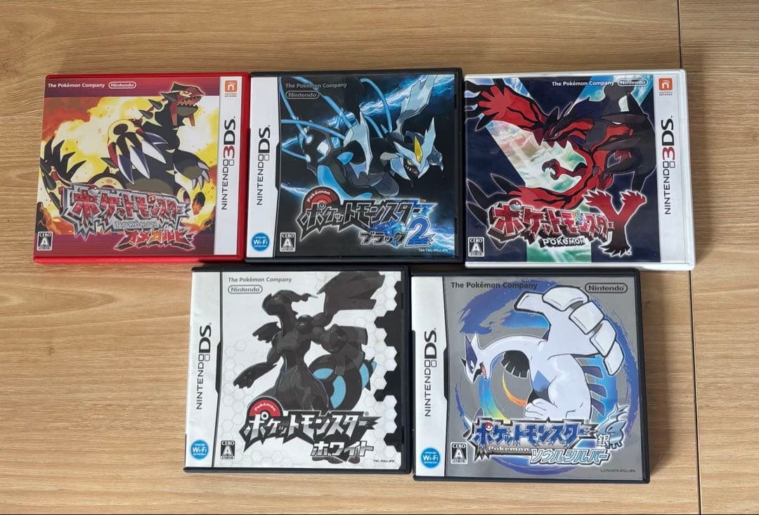 ポケモンDS、3DSソフトまとめ売り、説明書、箱、本体ソフト付 ポケモン DS ソフト まとめ売り 箱 パッケージ 説明書 付 カセット