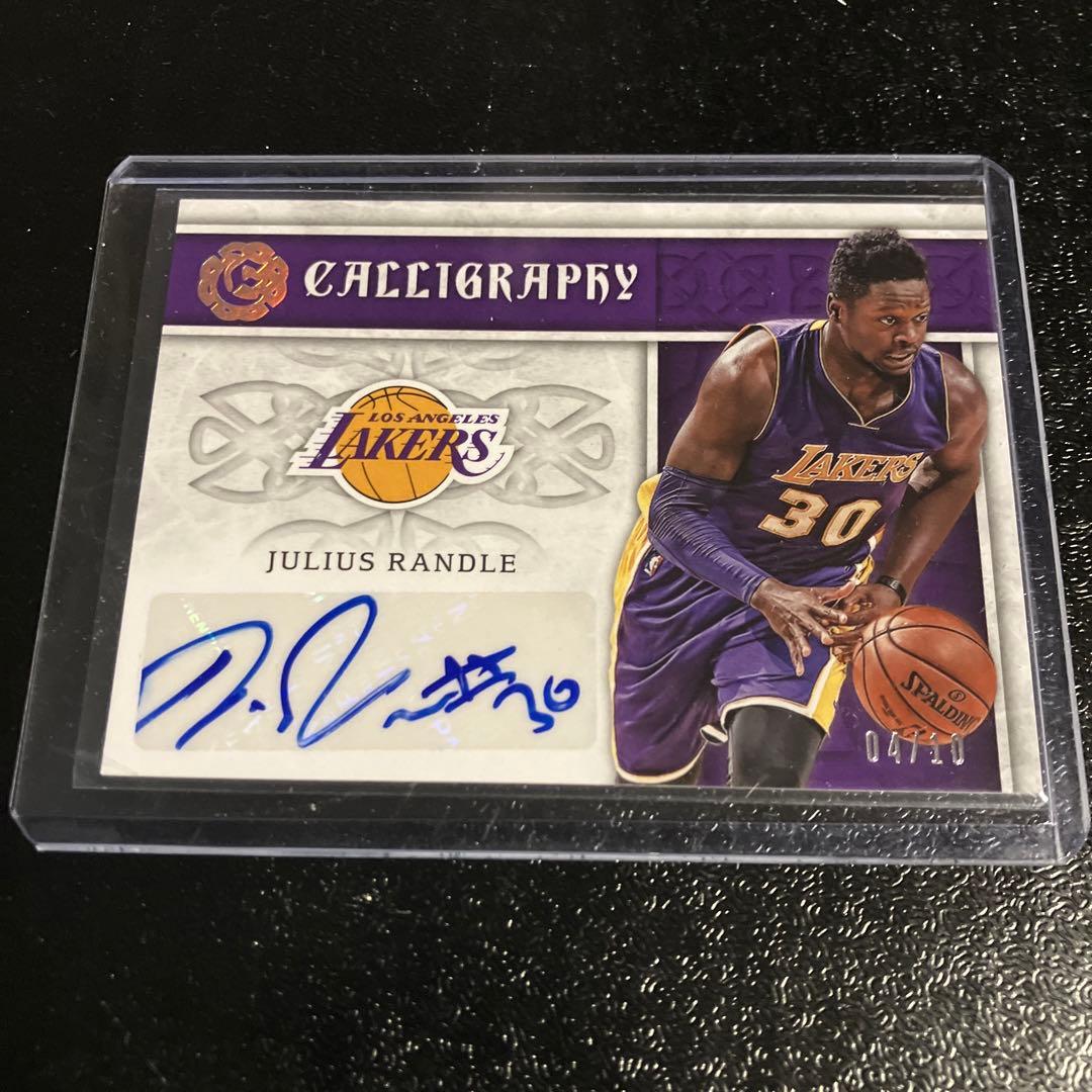 NBA カード Julius Randle 直筆サイン 10枚限定 NBA カード Julius Randle 直筆サイン 10枚限定