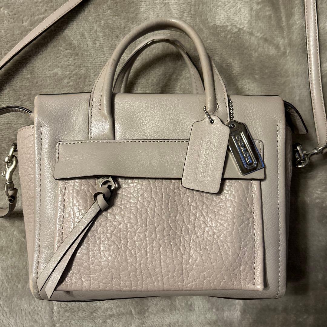 コーチ 2WAY ブリーカー ミニライリー キャリーオール ショルダー 袋付