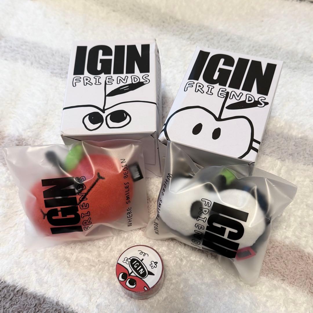 JIN / IGIN APPURI KEYRING + マスキングテープ&うちわ - メルカリ