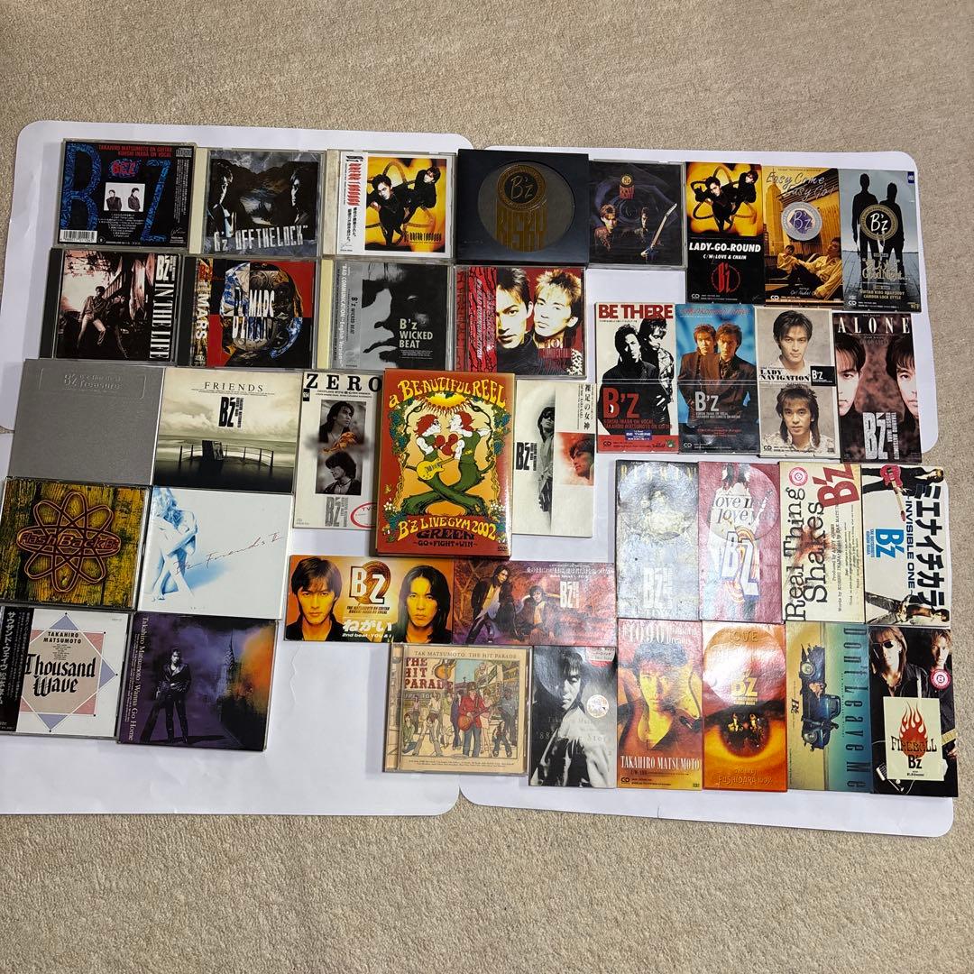 B'z 初期〜中期頃CDコレクション多数、DVD1個 B'z (1st Album) : B'z | HMV&BOOKS online - R32A-1041