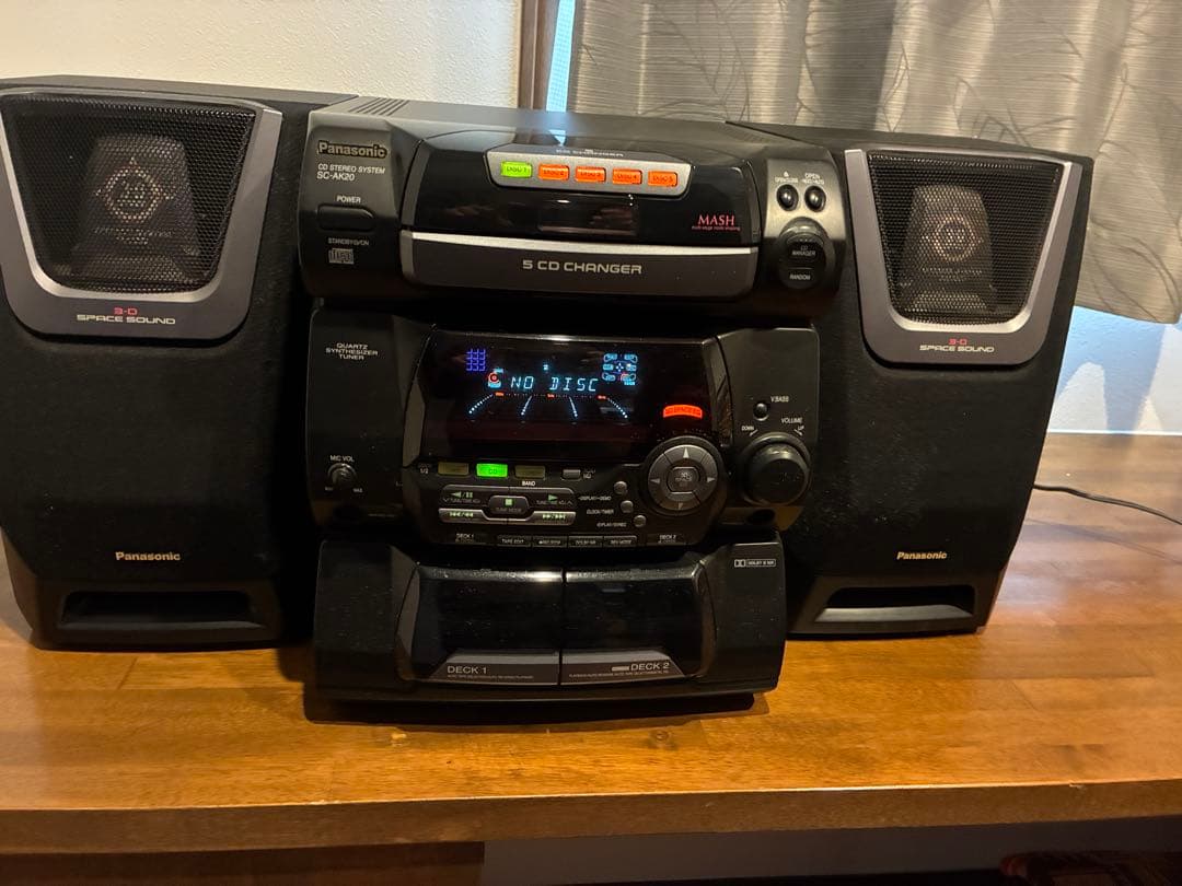 CDコンポ sc-ak20 パナソニック チェンジャー - メルカリ