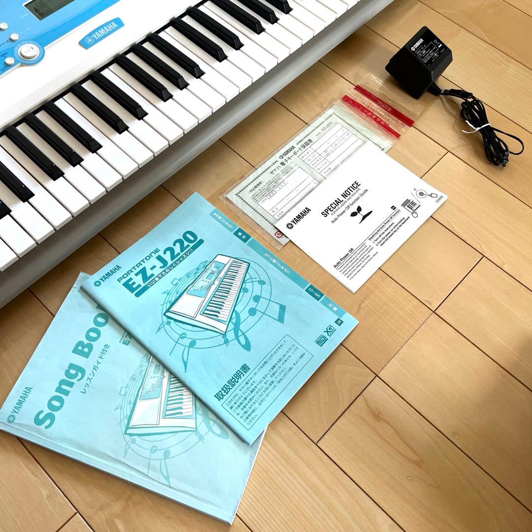 超美品！YAMAHA ヤマハ電子キーボードEZ-J220 - メルカリ