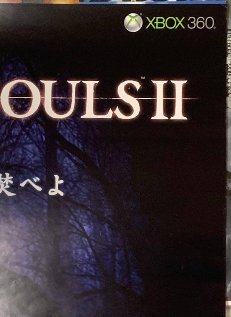 B2・表面フチ痛みあり】 ダークソウル2 販促 非売品 ポスター - メルカリ