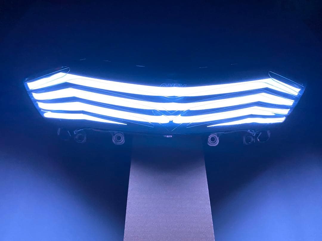 最新型 シグナスX 3型 ファイバーテールランプ レインボー SE44J 1YP