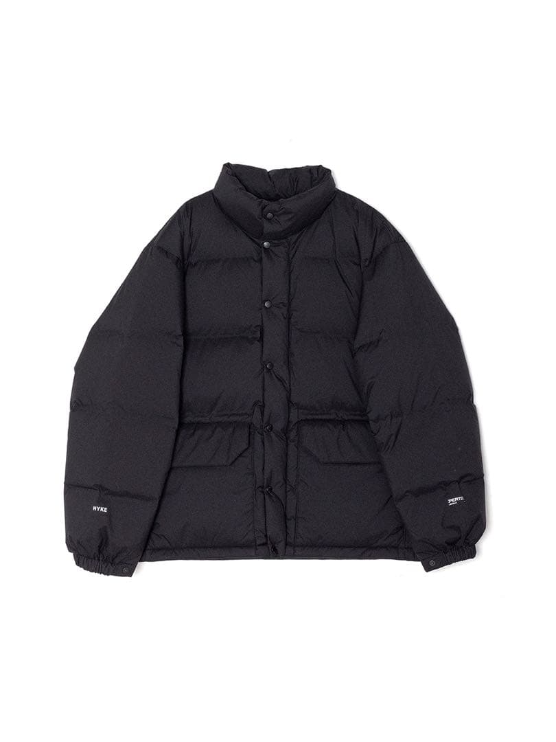 新品 未使用】HYKE PERTEX DOWN JACKET size5 黒 - メルカリ