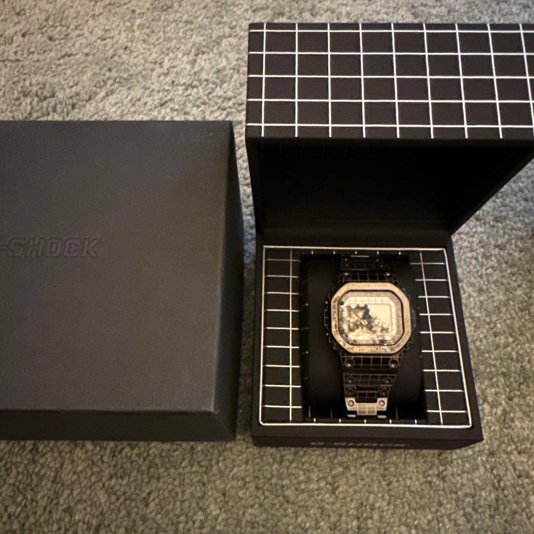 GMW-B5000CS-1JR ソーラー電池 Casio G-Shock GMW-B5000CS-1JR Grid Tunnel Black Radio Solar