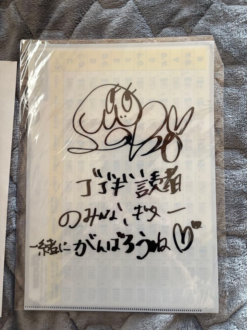 Mary's Blood ギタリストSAKI 直筆サインクリアファイル - メルカリ