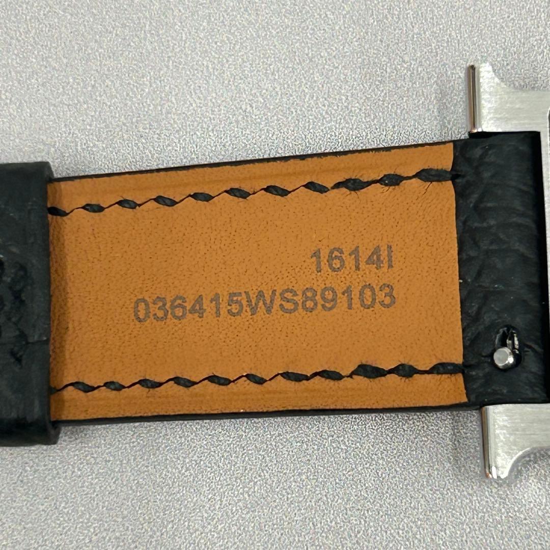 エルメス 腕時計《 Hウォッチ 》ミニ HH1.210 ブラック 黒 シルバー