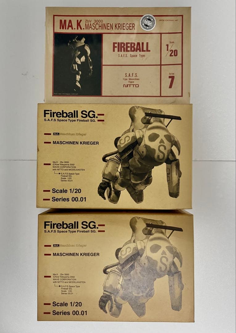 S.F.3.D ORIGINAL マシーネンクリーガー Fireball S.F.3.D ORIGINAL 1/20FIREBALL その① 組み立て開始 | ボトムズの日々