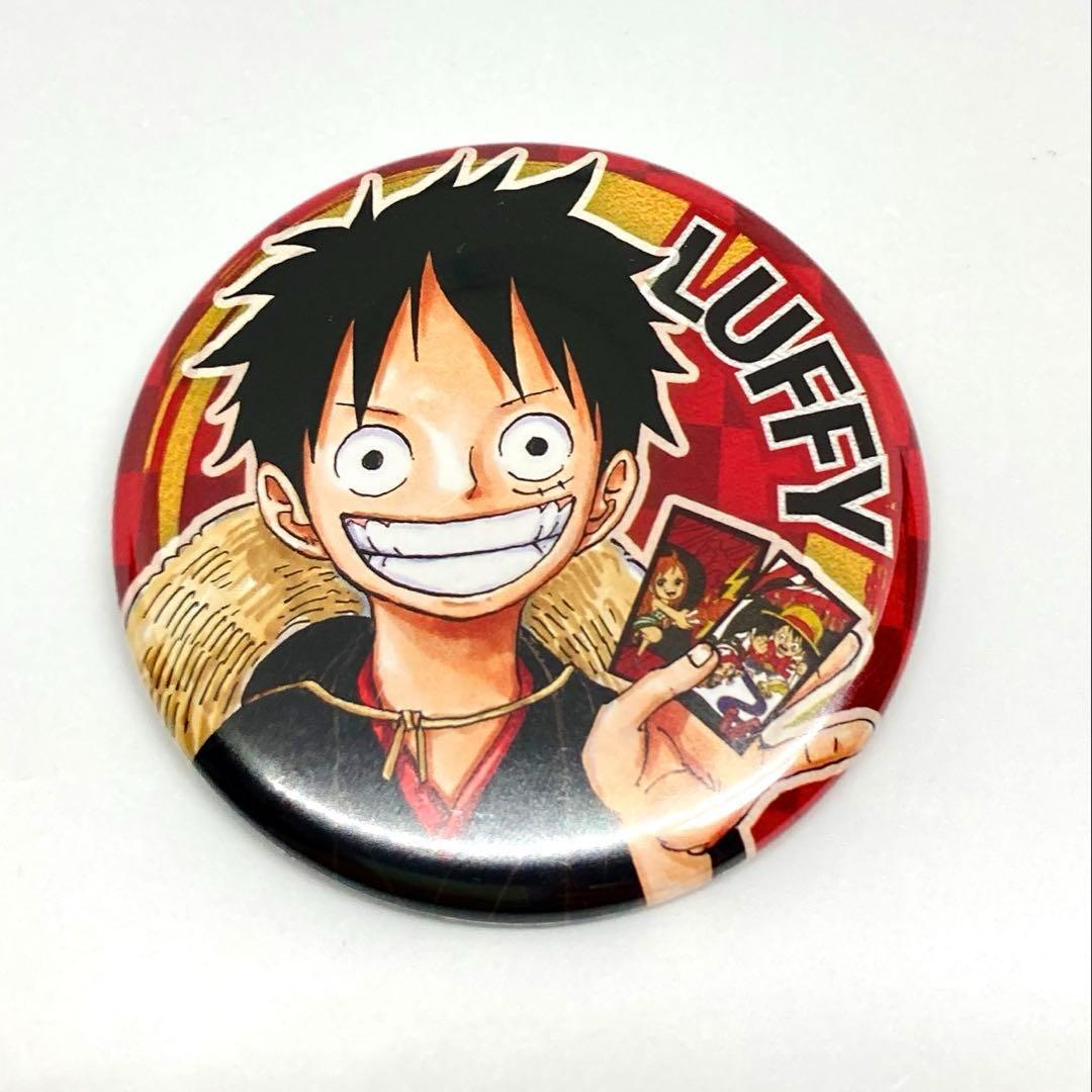 ワンピース 花札 缶バッジ ルフィ - メルカリ