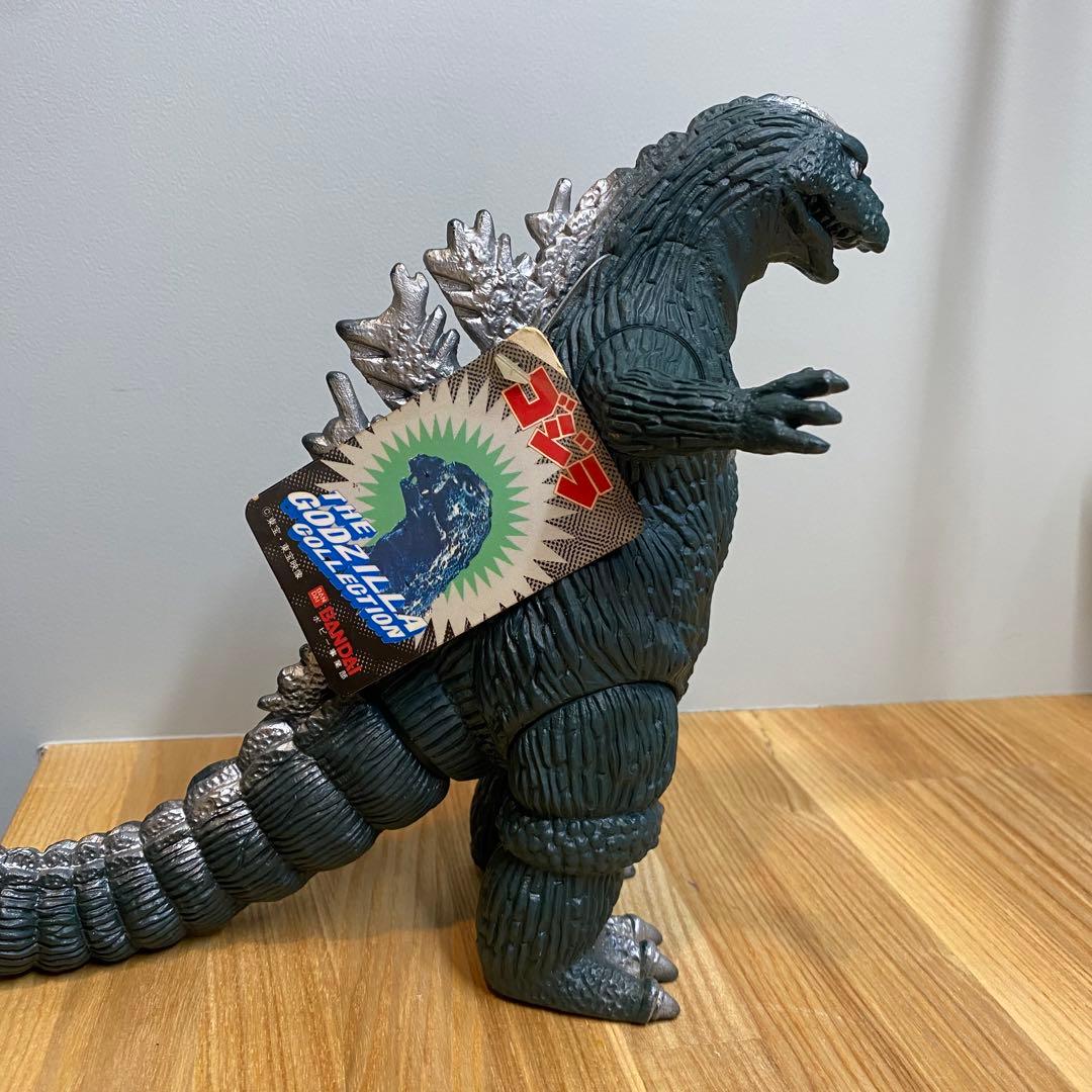 ゴジラ モスラ対ゴジラ モスゴジ 硬質ソフビ BANDAI 1983年 タグ付