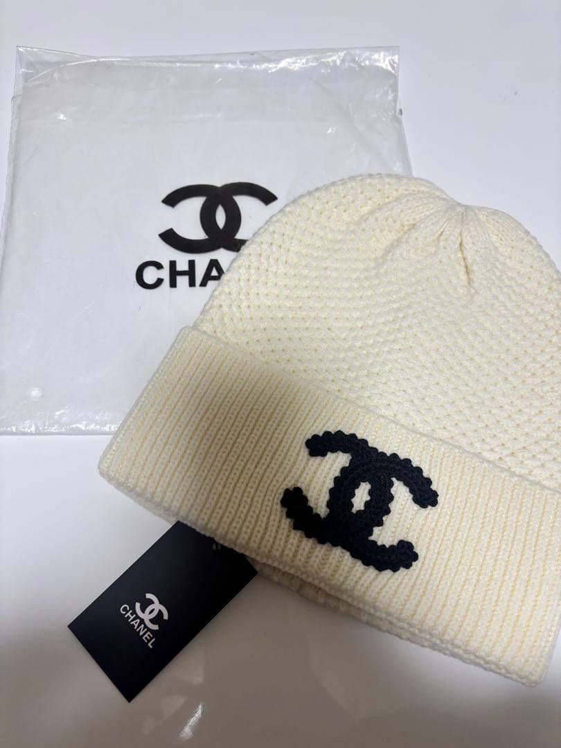 CHANEL ニット帽 ノベルティ - メルカリ