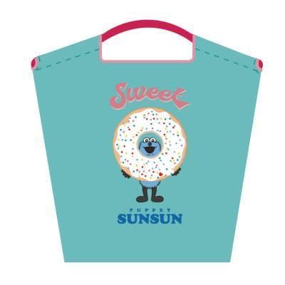 パペットスンスン ボールアンドチェーン エコバッグ Ball＆Chain