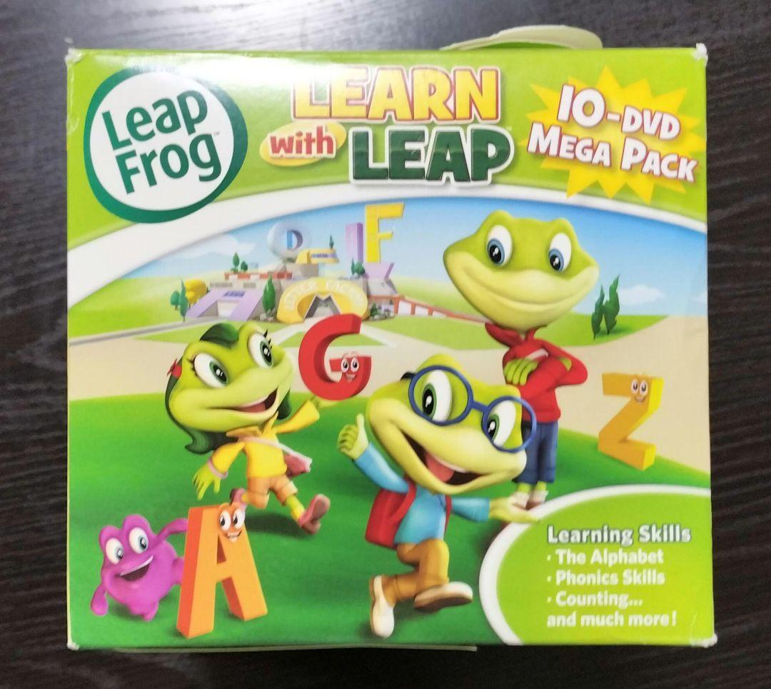 Leap Frog DVD 10枚　メガパック リープフロッグ LeapFrog】 リープフロッグ DVD 10枚セット メガパックセット/DVD-BOX