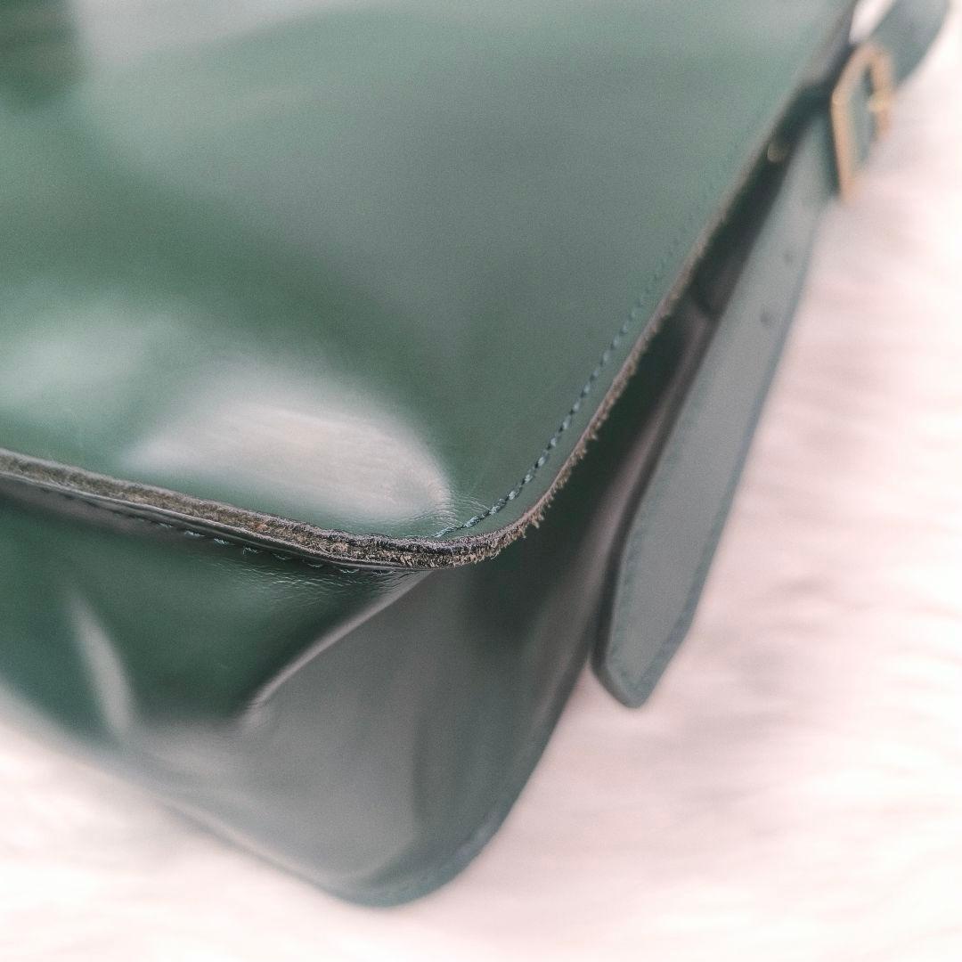 廃盤品/希少】ドクターマーチン サッチェルバッグ 15インチ グリーン