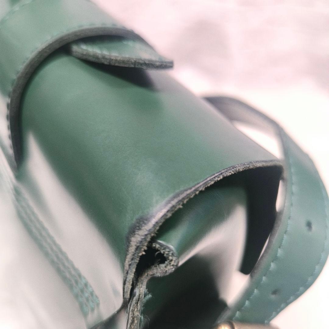 廃盤品/希少】ドクターマーチン サッチェルバッグ 15インチ グリーン