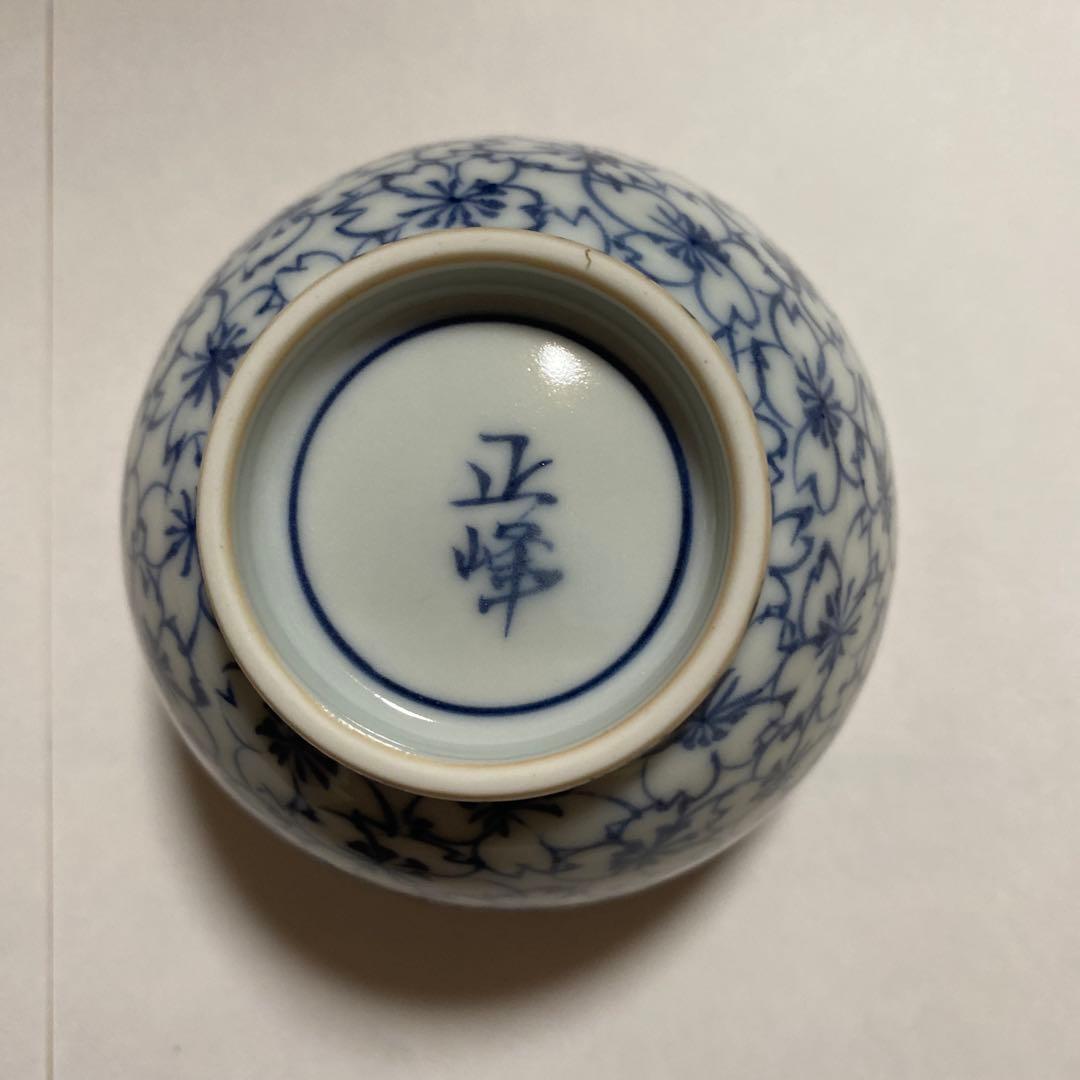 ☆清水焼名品/小紋桜七宝『お茶呑み素極』正峰造☆逸品希少 - メルカリ