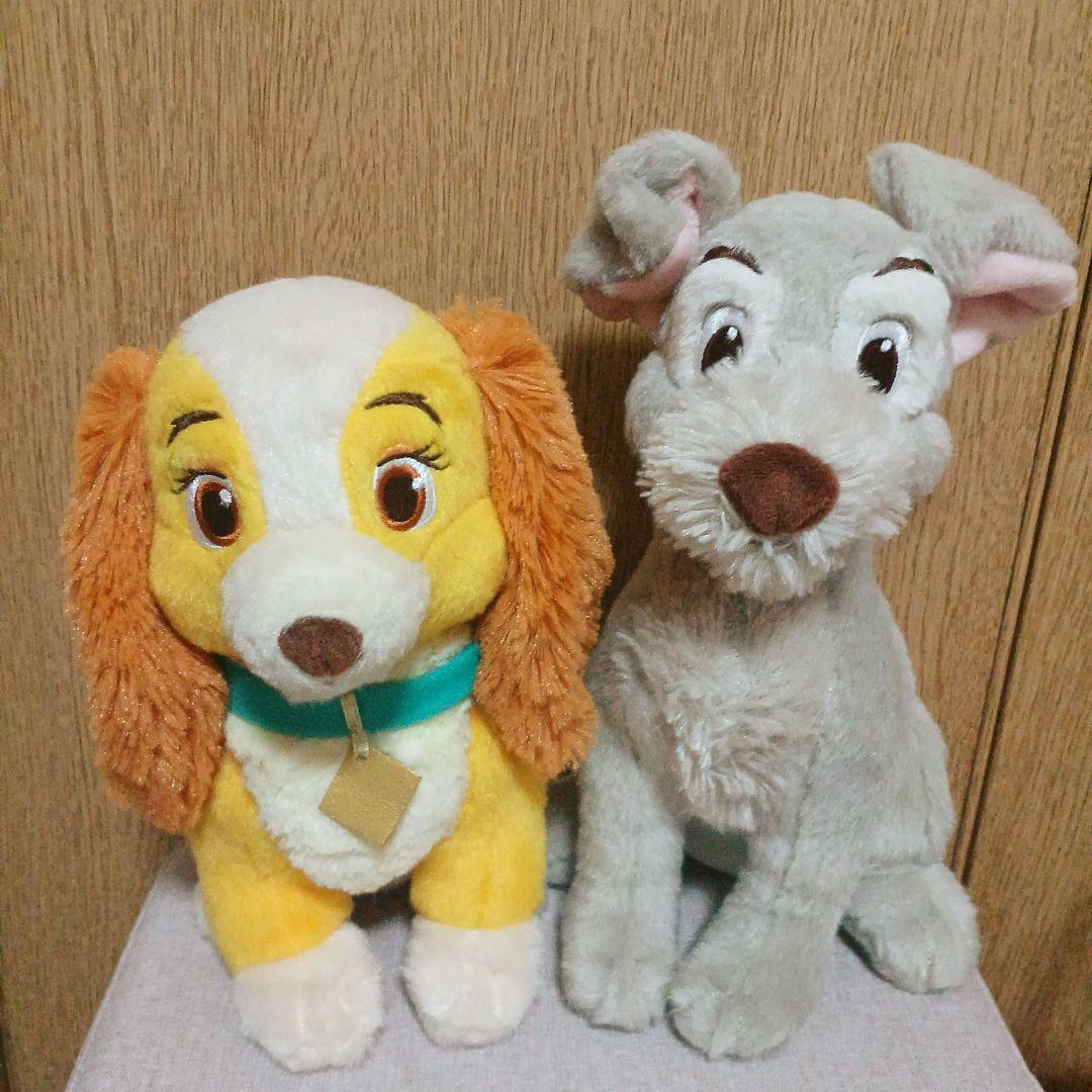 ディズニー わんわん物語 ぬいぐるみ レディ トランプ ディズニー