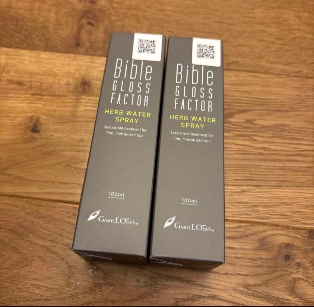 美容液 Bible Gloss Factor Herb Water Spray100ml Bible GLOSS FACTOR PREMIUM バイブルグロスファクター プレミアム
