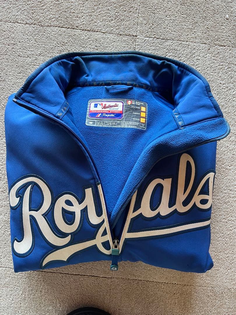 MLB Majestic KCロイヤルズ 公式スタジャン