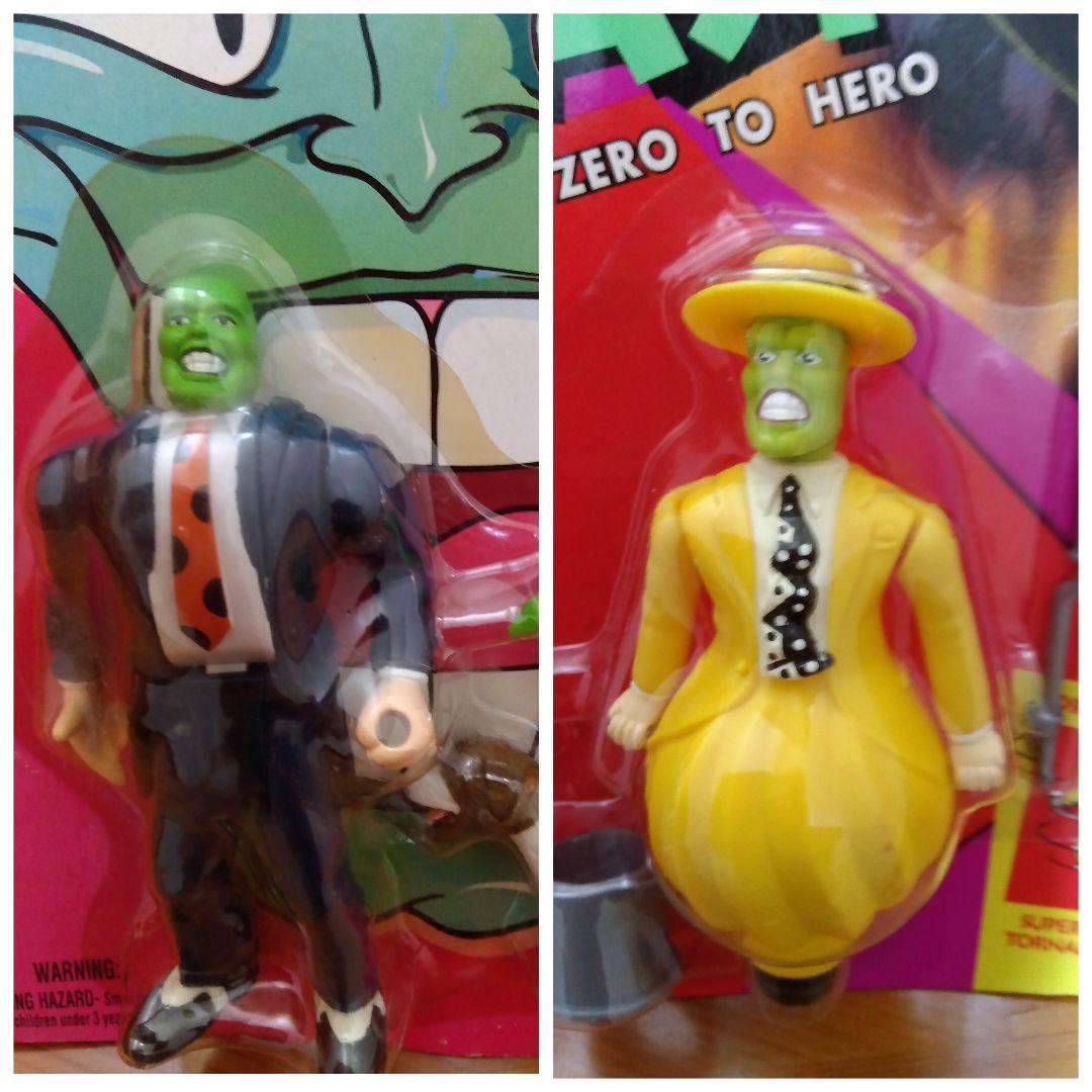 ○マスク THE MASK ジムキャリー フィギュア 2体 映画 アメコミ - メルカリ