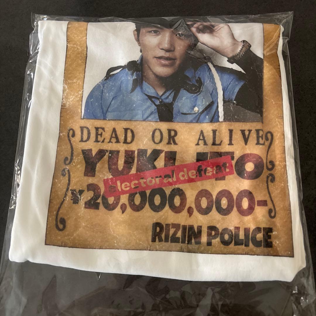 RIZIN】 200枚限定 伊藤裕樹JTPT 応援 Tシャツ XLサイズ - メルカリ