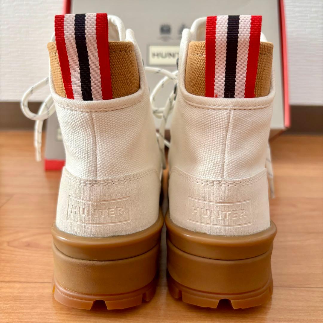 最終値下げ 未使用 新品HUNTER ハンター キャンパスハイカット