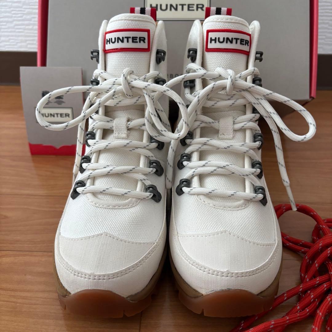 最終値下げ 未使用 新品HUNTER ハンター キャンパスハイカット