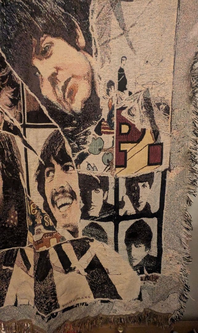 SOLD RYOMA様専用ザ・ビートルズアンソロジーラグ the Beatles