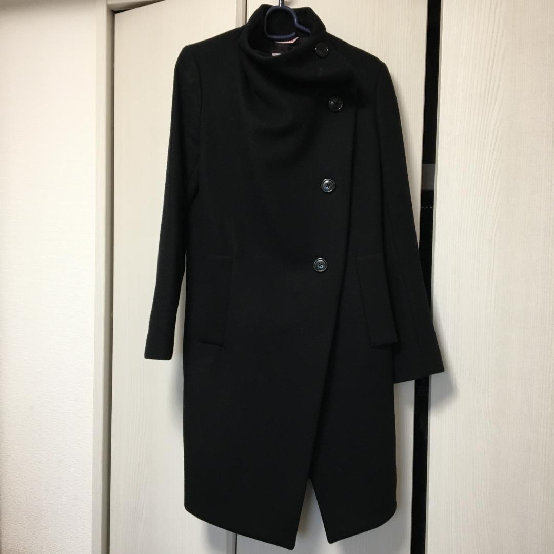 ヴィヴィアンウエストウッド ブラックウールコート 1 変形 レッド