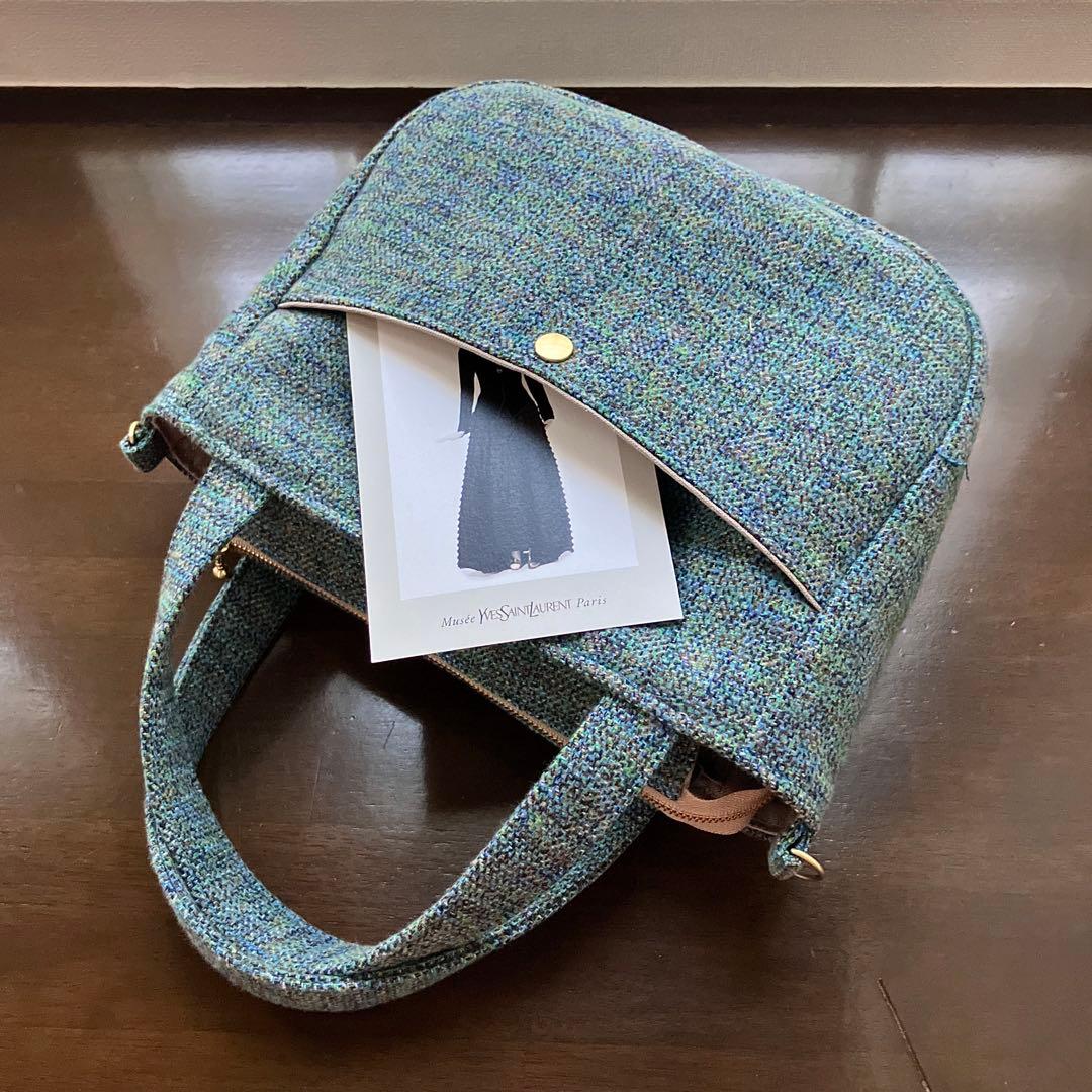 新作✦クロスステッチ❤︎ luxeバッグ ハンドメイド サモイロフ