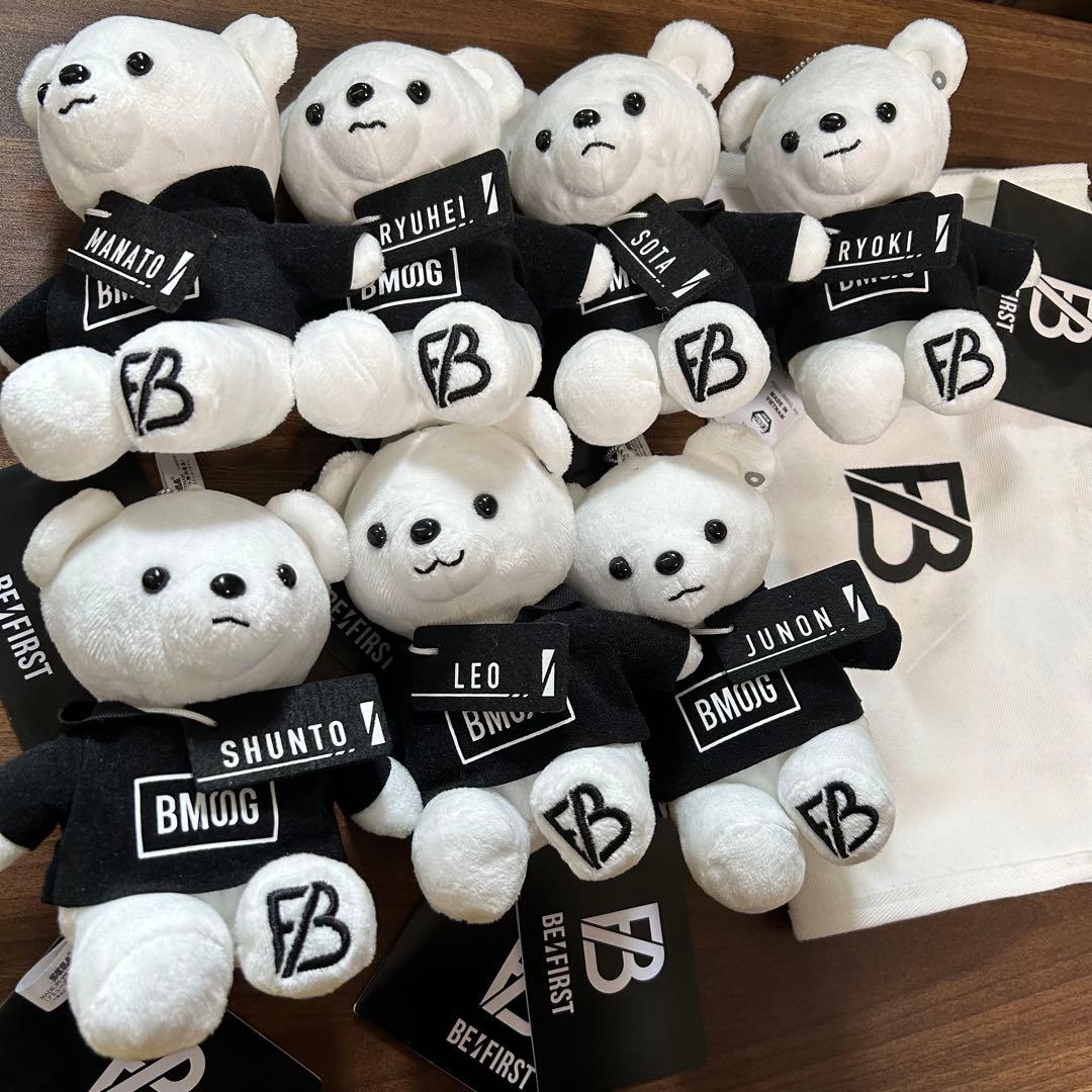 バッグ付】ビーファーストBMSGパーカーくま全員セット タグ付き - メルカリ