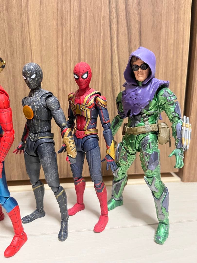 S.H.Figuarts MAFEX 他 計16体 スパイダーマン フィギュア