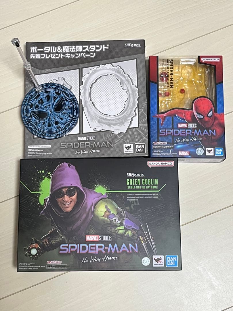 S.H.Figuarts MAFEX 他 計16体 スパイダーマン フィギュア