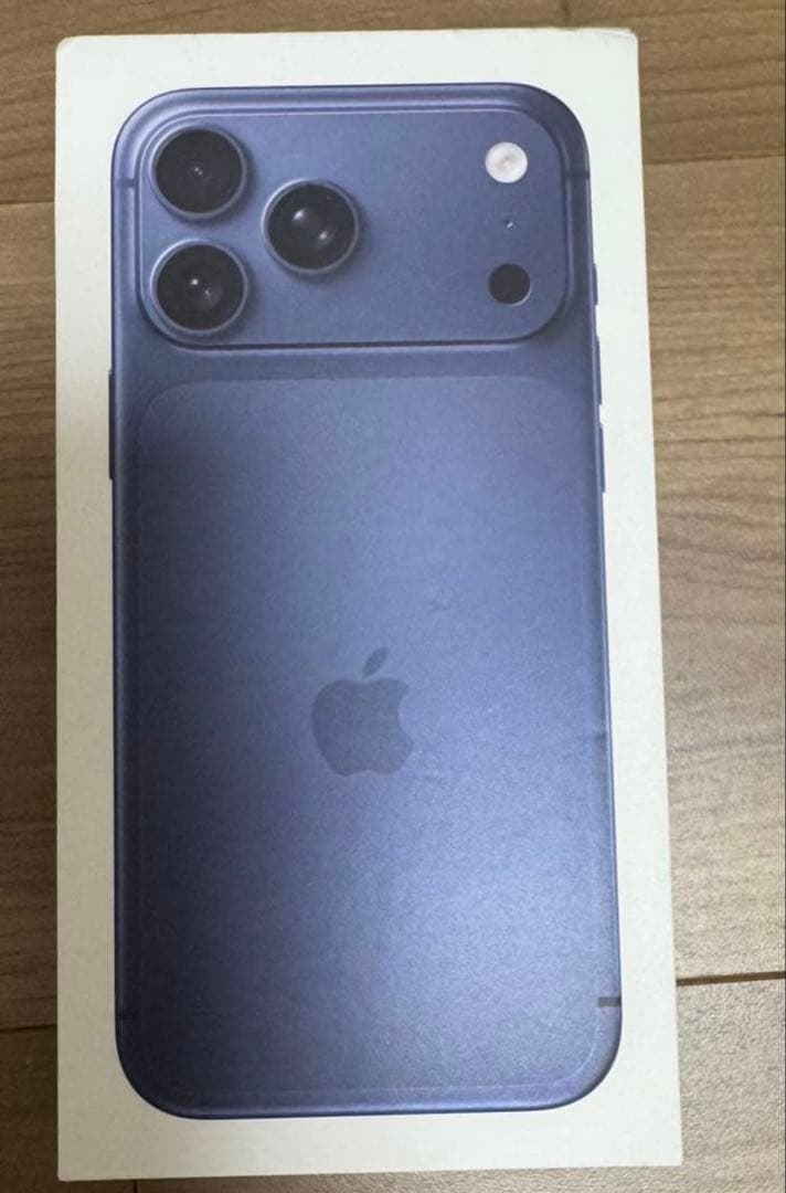 即日発送予定　iPhone17promax256ディープブルー iPhone17 Pro Max A3525 (MFYA4J/A) 256GB ディープブルー 【国内版SIM