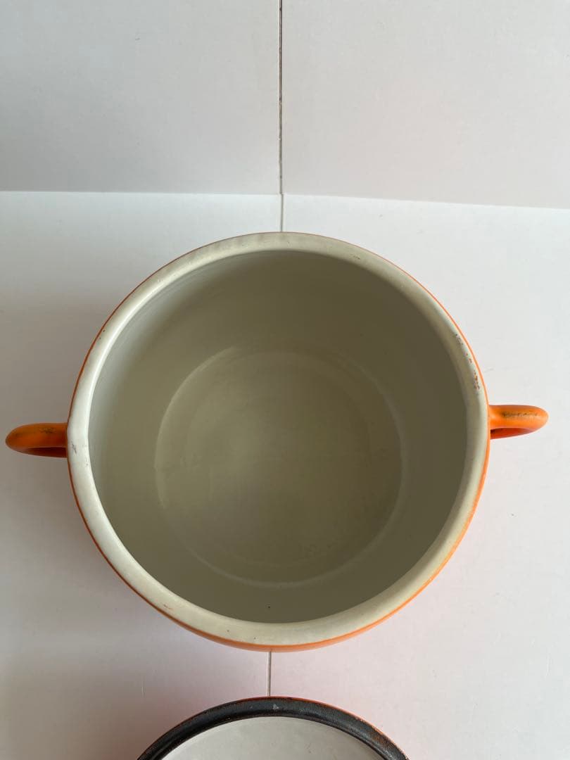 希少 廃盤 クーザンス ビーンズポット オレンジ