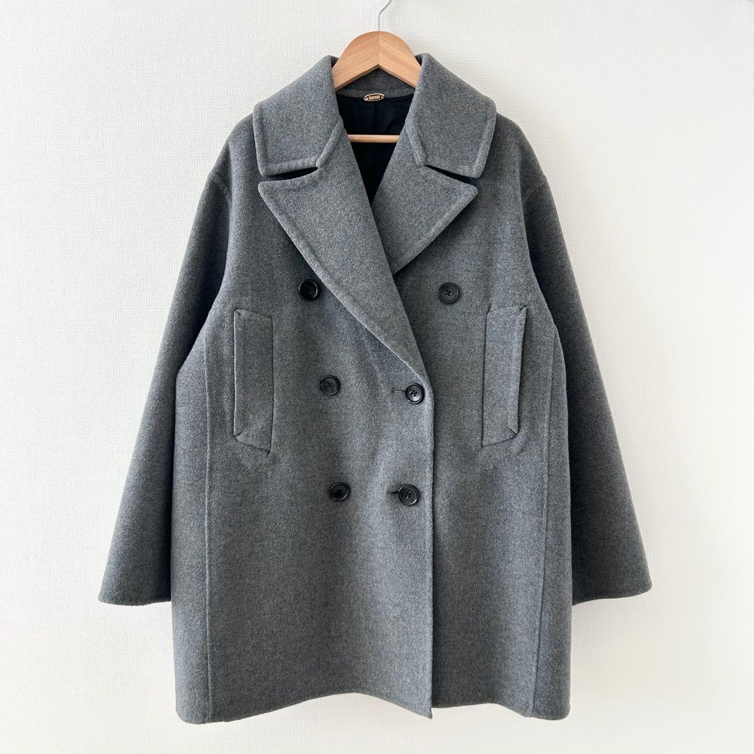 美品✨ドゥーズィエムクラス viclor half coat グレー - メルカリ
