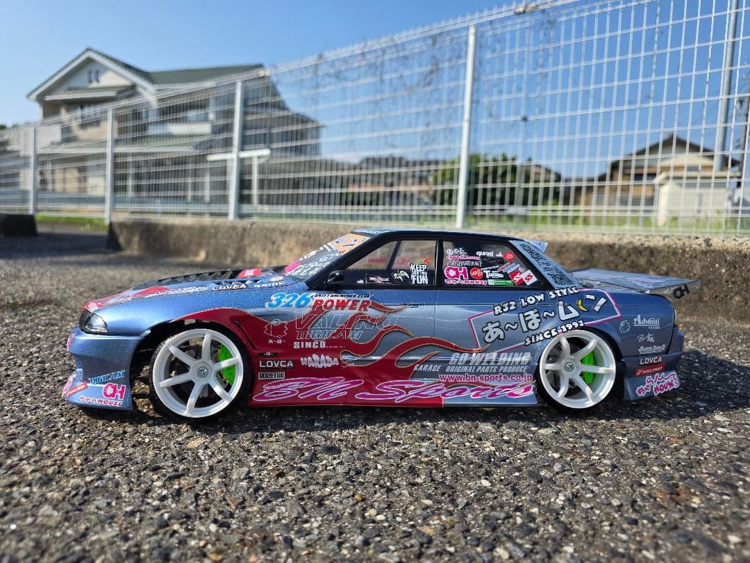 最終》パンドラRC R32スカイライン4dr 製作済ラジコンボディ