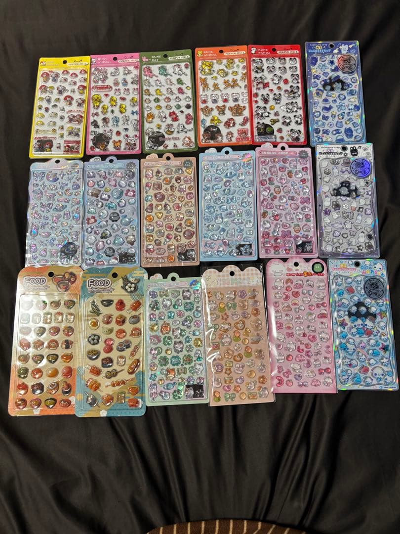 キャラクターシールセット 18枚 キャラクターシールセット まとめ売り シール まとめ売り ステッカー