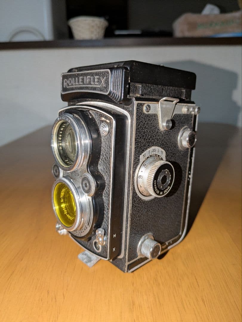 ジャンク ローライフレックス Tessar 75mm f3.5 二眼レフ 現状品