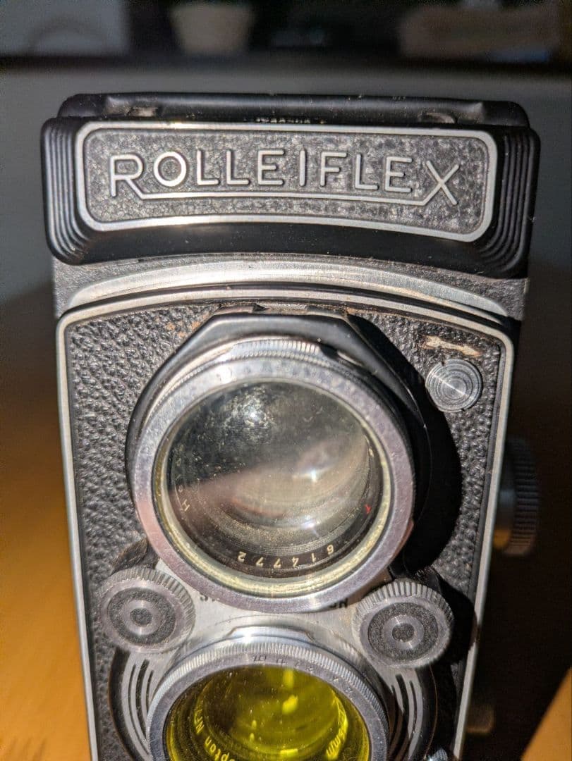 ジャンク ローライフレックス Tessar 75mm f3.5 二眼レフ 現状品