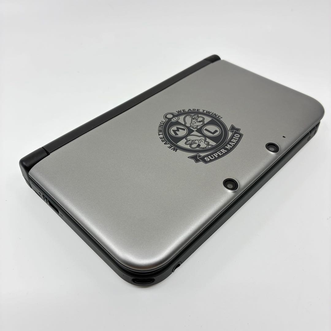 美品☆ニンテンドー 3DS LL マリオシルバー 100台限定 - メルカリ